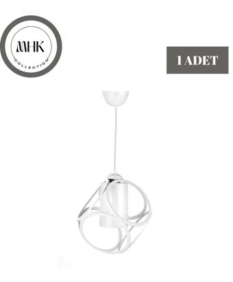 Luz Amarilla 3'lü Altın Ledli Modern Alüminyum Salon-Oturma Odası Avize