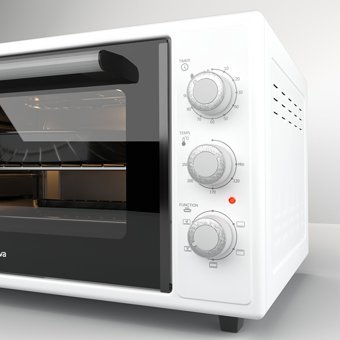 Innova 45500 45 lt Klasik Midi Fırın Beyaz