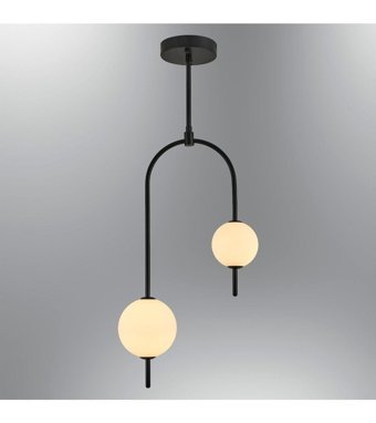 Lit Dizayn 3'lü Lacivert-Krem Silindir Modern Kumaş Salon-Oturma Odası Avize