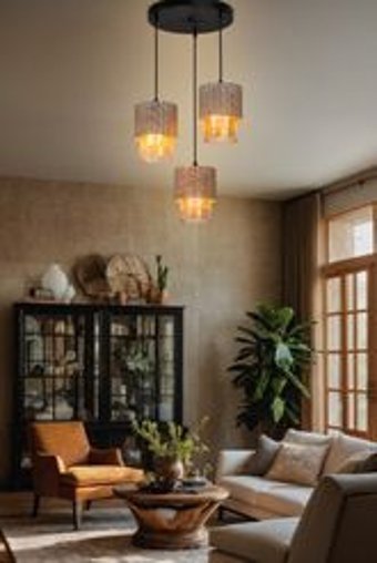 Ledmira Tekli Siyah Ledli Modern Alüminyum Salon-Oturma Odası Avize