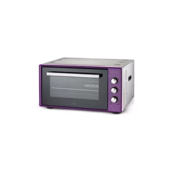 Korkmaz A496-02 50 lt Izgaralı Klasik Fanlı Mini Fırın Mor
