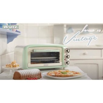 Ariete Vintage 18 lt Izgaralı Vintage Mini Fırın Bej