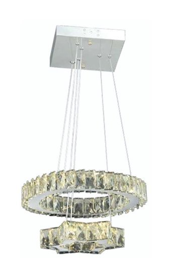 Talia Home Tlav-069 Tekli Pembe Sarkıt Modern Kumaş Bebek-Çocuk Odası Avize
