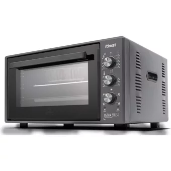 İtimat 4030 40 lt Izgaralı Klasik Fanlı Mini Fırın Gri