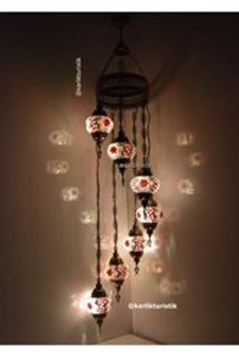 İnce Kristal Tekli Altın Kristal Taşlı Modern Alüminyum Salon Avize