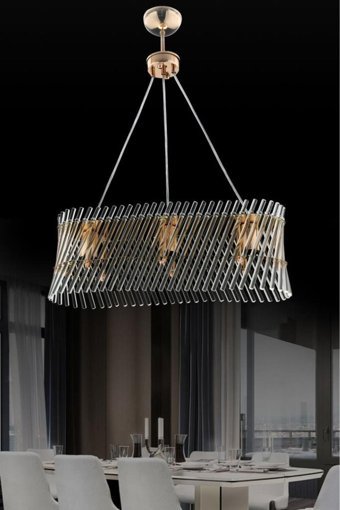 Homing Ayd-1546 Tekli Siyah Plastik Modern Plastik Salon-Oturma Odası Avize