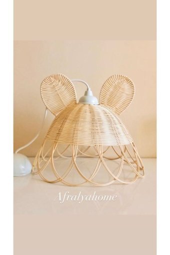 Hmydesign Tekli Kahverengi Ahşap Modern Ahşap Salon-Oturma Odası Avize