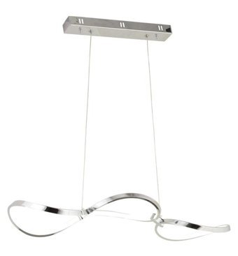 Tt Aydınlatma Tt307-1Tpl-30-Fsr Tt Tekli Sarı Ledli Modern Alüminyum Salon-Oturma Odası Avize
