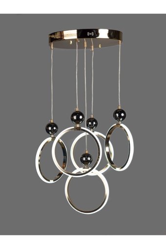 Talia Home Tlavb-303 Tekli Beyaz Sarkıt Modern Kumaş Bebek-Çocuk Odası Avize
