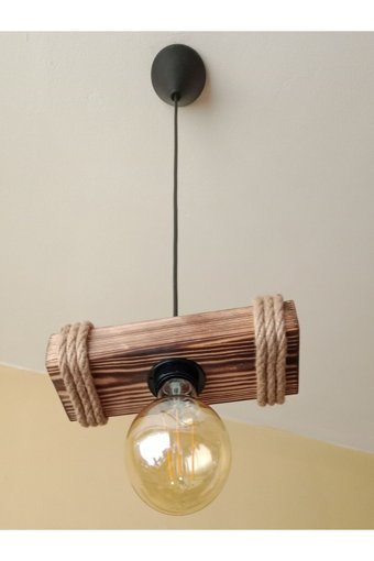 Osc Home Aydınlatma Tasarım Tekli Siyah Ledli Modern Alüminyum Salon-Oturma Odası Avize