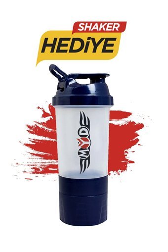 Nutripower Nutrition Çilek Aromalı 25 Servis Kas Yapıcı Gainer 2500 gr Toz + Shaker