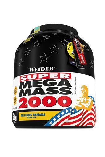 Weider Muz Aromalı 33 Servis Kilo Aldırıcı Karbonhidrat 3000 gr Toz