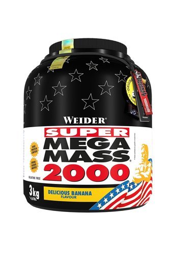 Weider Muz Aromalı 33 Servis Kilo Aldırıcı Karbonhidrat 3000 gr Toz