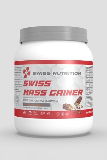 Swiss Nutrition Çikolata - Karamel Aromalı 7 Servis Kilo Aldırıcı Karbonhidrat 700 gr Toz