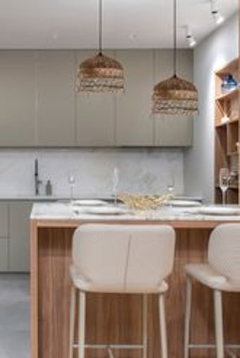 Parbek Tekli Pembe Modern Alüminyum Salon Avize