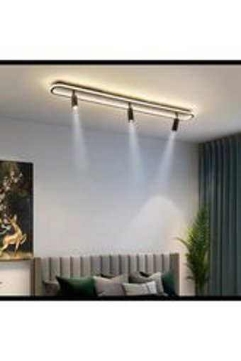 Modavize Tekli Mavi Cam Modern Cam Salon-Oturma Odası Avize