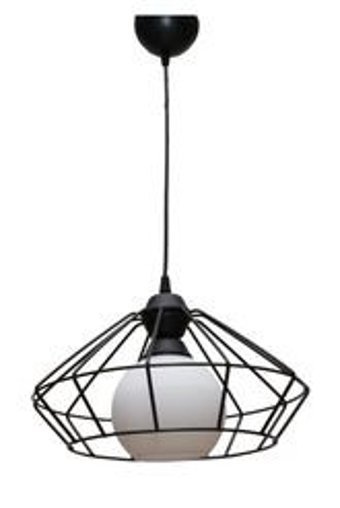 Özcan Aydınlatma 5680C-1A-03 Tekli Sarı Sarkıt Modern Metal Salon-Oturma Odası Avize
