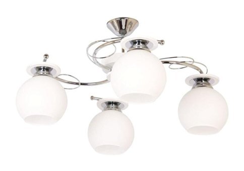 Trend Kitchen Silvano Tekli Siyah Zikzak Modern Metal Salon-Oturma Odası Avize