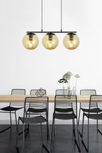 Felicity Mirror 19 Tekli Kahverengi Ledli Modern Ahşap Salon-Oturma Odası Avize