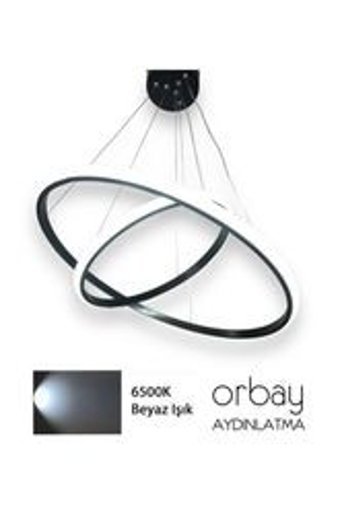 Naturel Lighting Balle Tekli Kırmızı Sarkıt Modern Halat Salon-Oturma Odası Avize