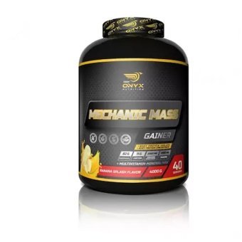 Onyx Nutrition Muz Aromalı 40 Servis Kas Yapıcı Karbonhidrat 4000 gr Toz