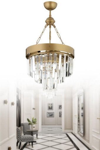 Homing 241463 Tekli Siyah Metal Modern Metal Salon-Oturma Odası Avize