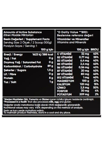 911 Pro Nutrition Mix Aromalı 10 Servis Kas Yapıcı Gainer 10x100 gr Toz