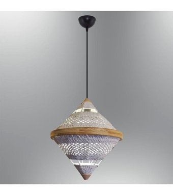 Tt Aydınlatma Tt002-Fsr Tekli Sarı Ledli Modern Alüminyum Salon-Oturma Odası Avize