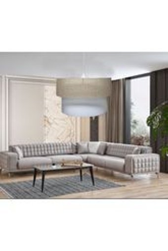 Enet Aydınlatma Tekli Siyah Sarkıt Modern Plastik Salon-Oturma Odası Avize