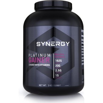 Synergy Çilek Aromalı 15 Servis Kilo Aldırıcı Gainer 3000 gr Toz
