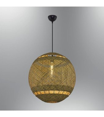 Tt Aydınlatma Tekli Siyah Ledli Modern Alüminyum Salon-Oturma Odası Avize