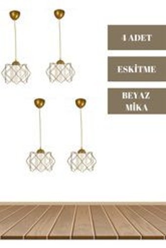 Luz Amarilla 2'li Gri Metal Modern Alüminyum Salon-Oturma Odası Avize