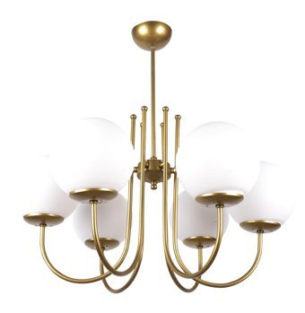 Enza Home 3'lü Beyaz Sarkıt Modern Metal Salon-Oturma Odası Avize