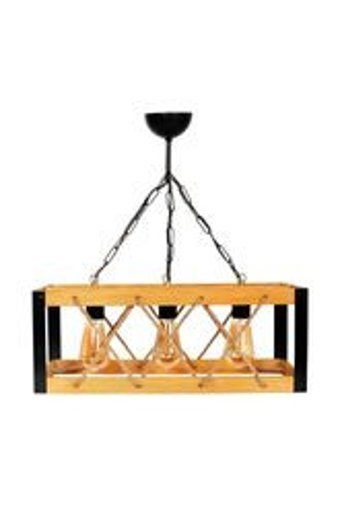 Fico Home Tekli Beyaz Ledli Modern Metal Salon Avize