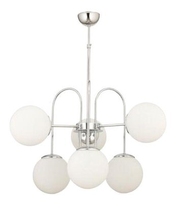 Talia Home Tlav-153 Tekli Pembe Modern Kumaş Bebek-Çocuk Odası Avize