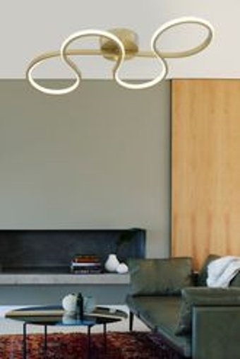 Decorita Tekli Kahverengi Kristal Taşlı Modern Cam Bebek-Çocuk Odası Avize