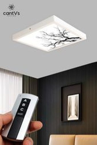 Aquaform Tekli Gri Şapkalı Modern Ahşap Bebek-Çocuk Odası Avize