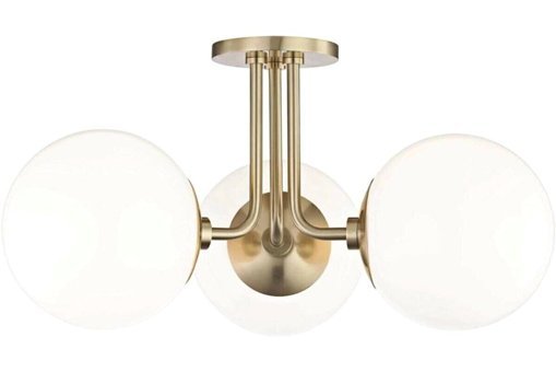 Markatech Nika 3'lü Altın Eskitme Metal Mutfak Avize