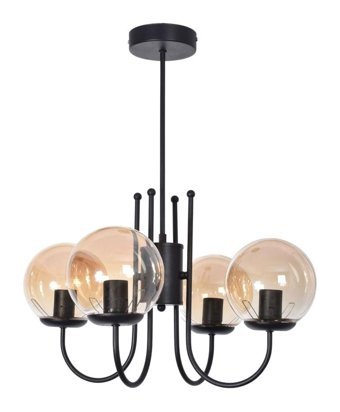Mhk Collection Tekli Beyaz Cam Modern Plastik Salon-Oturma Odası Avize