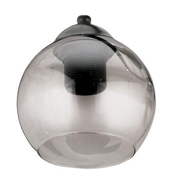 Decorita Tekli Gri Sarkıt Modern Cam Salon-Oturma Odası Avize