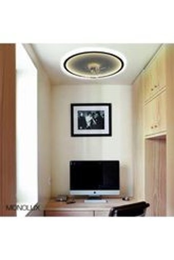 Modavize Tekli Beyaz Sarkıt Modern Cam Salon-Oturma Odası Avize