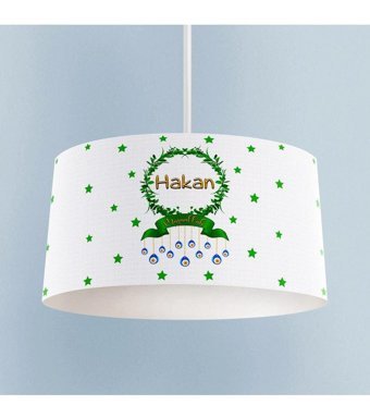 Luxshome Tekli Beyaz Ledli Modern Plastik Antre-Hol Avize