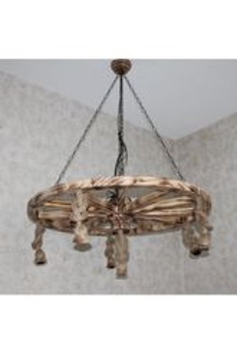 Nivo Tekli Mavi Metal Modern Alüminyum Salon-Oturma Odası Avize