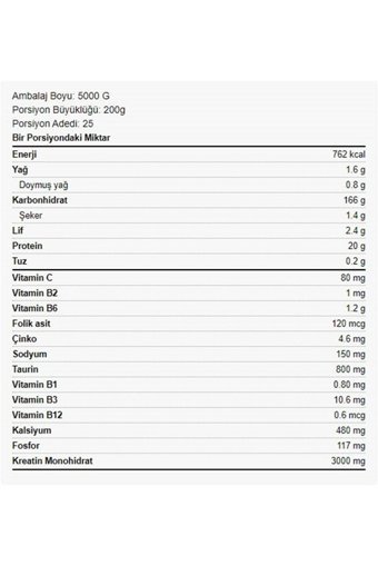 Dynamic Nutrition Çikolata - Brownie Aromalı 42 Servis Kas Yapıcı Gainer 5000 gr Toz + Shaker + Multi C 6 Adet