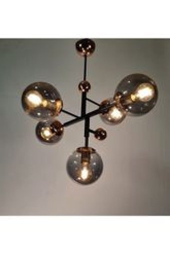 Osc Home Aydınlatma Tasarım Damla Tekli Beyaz Sarkıt Modern Metal Salon-Oturma Odası Avize