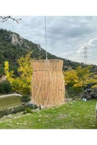 Özcan Aydınlatma 2791-1A-24 Diyop Tekli Altın Sarkıt Modern Metal Salon-Oturma Odası Avize