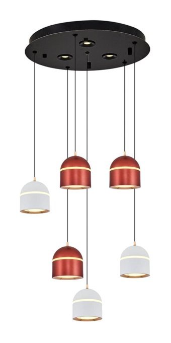 Oia Light Olb164 Romos Tekli Bej Modern Bambu Salon Avize