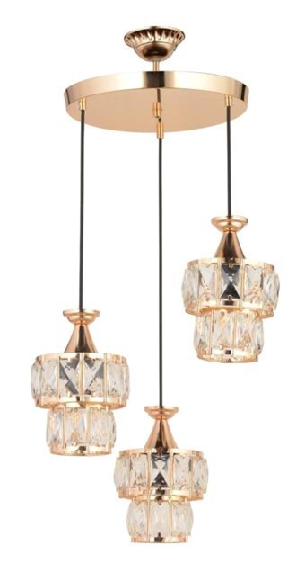 Homing Ayd-1859 Tekli Bordo Plastik Modern Plastik Salon-Oturma Odası Avize