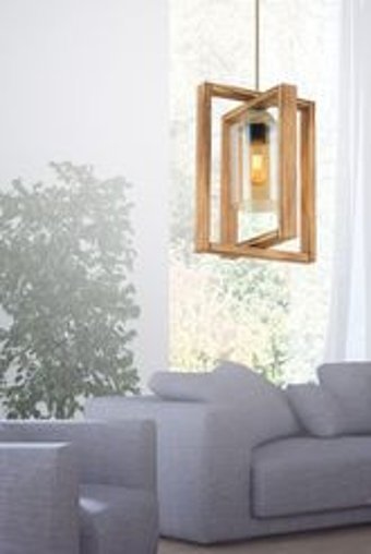 Bby Home & Desıgn Laya Tekli Siyah Sarkıt Modern Kumaş Antre-Hol Avize