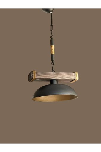 Özcan Aydınlatma 2793-1A-24 Solina Tekli Altın Sarkıt Modern Cam Salon-Oturma Odası Avize